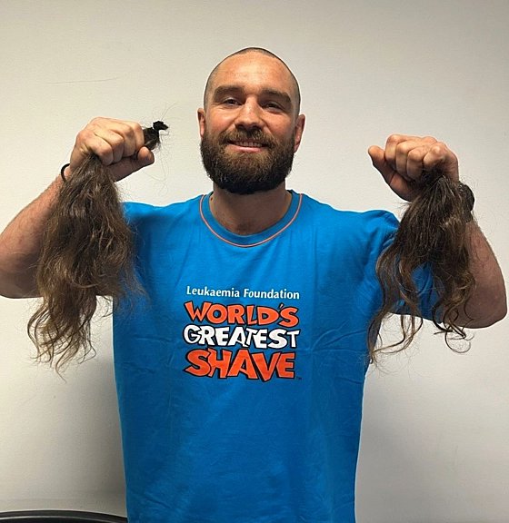 TheAdvocateAU's tweet photo. The #WorldsGreatestShave takes place on March 16-20. Aussies are preparing to lose their locks, raising much-needed funds for @LeukaemiaAus to allow them to continue to support Aussies living with blood cancer https://t.co/PUH9cf9F7E #ShaveForACure #bloodcancer https://t.co/4wnFWRSsIq