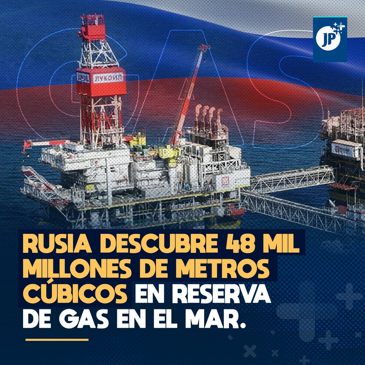 ❗El Servicio Federal de Uso de Recursos Naturales de #Rusia, ha comunicado el importante hallazgo de una reserva de gas de 48,000 millones de metros cúbicos y 8,2 millones de condensado, ubicado en territorio marítimo ruso.