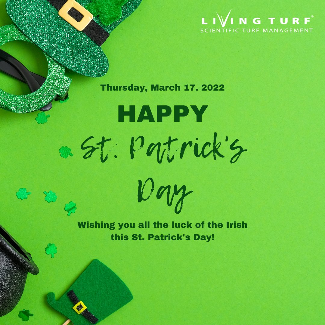 Feeling extra green today? Happy St. Patricks Day from your mates at Living Turf!