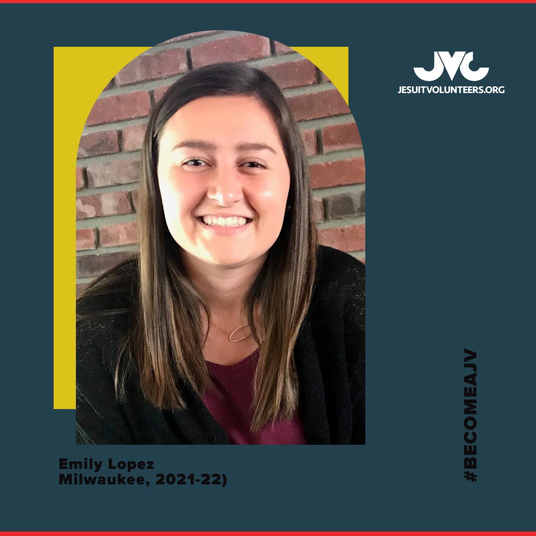 Introducing Emily Lopez! She attended <a href="/Creighton/">Creighton University</a> where she studied Nursing. She is looking forward to serving in Milwaukee, Wisconsin with Bread of Healing Clinic. 

#JVC #JV #jesuit #community #spirituality #socialjustice #simpleliving #Milwaukee #Creighton