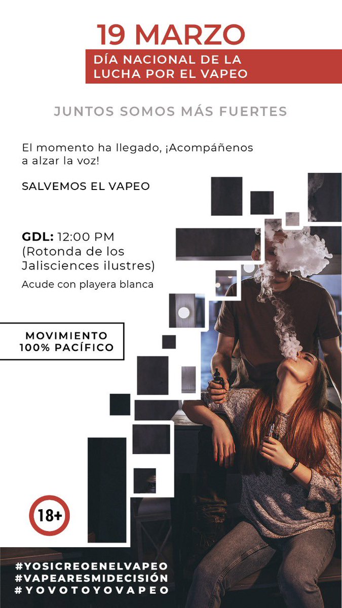 justmemxson's tweet photo. #yosicreoenelvapeo #vapearesmidesicion #yovotoyovapeo @anesvap @provapeomexico #yonofumoyovapeo @vaptom @atoscanof4 #vape RT https://t.co/mIveBHtqeX