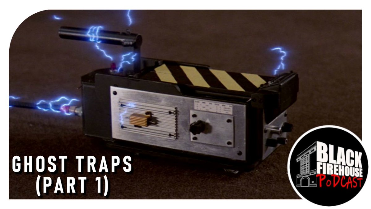 BlackFirehouse's tweet photo. New episode has finally dropped! This week, we're talking Ghost Traps, as chosen by our listeners.

https://t.co/bdD6oJeutk

#Ghostbusters #Ghostbusters2 #GhostbustersAfterlife #Podcast #GhostTrap #MovieProp #Maker #Cosplay #GhostbustersCosplay https://t.co/UoDJXe0UsJ