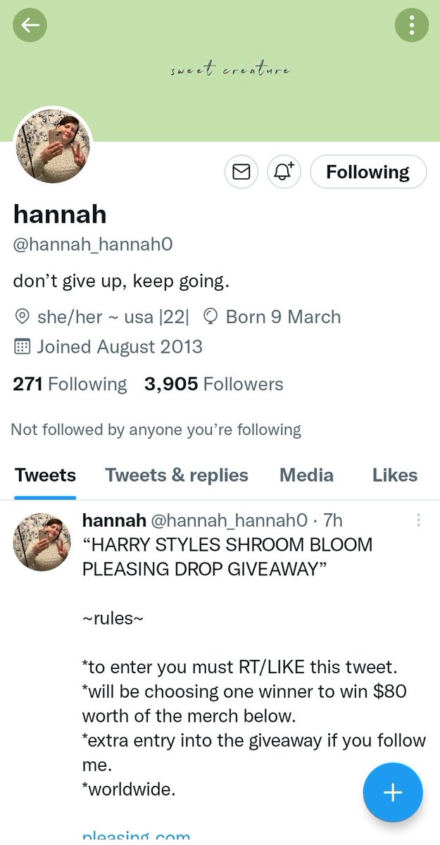 _chillininmebox's tweet photo. @hannah_hannah0 Aw this is so sweet thank you :) https://t.co/HaUIqYHpyy
