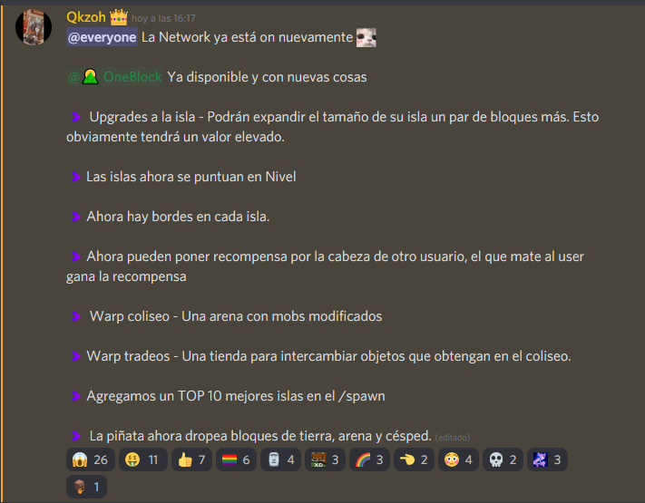 VOLVIO NUESTRO ONEBLOCK!!!