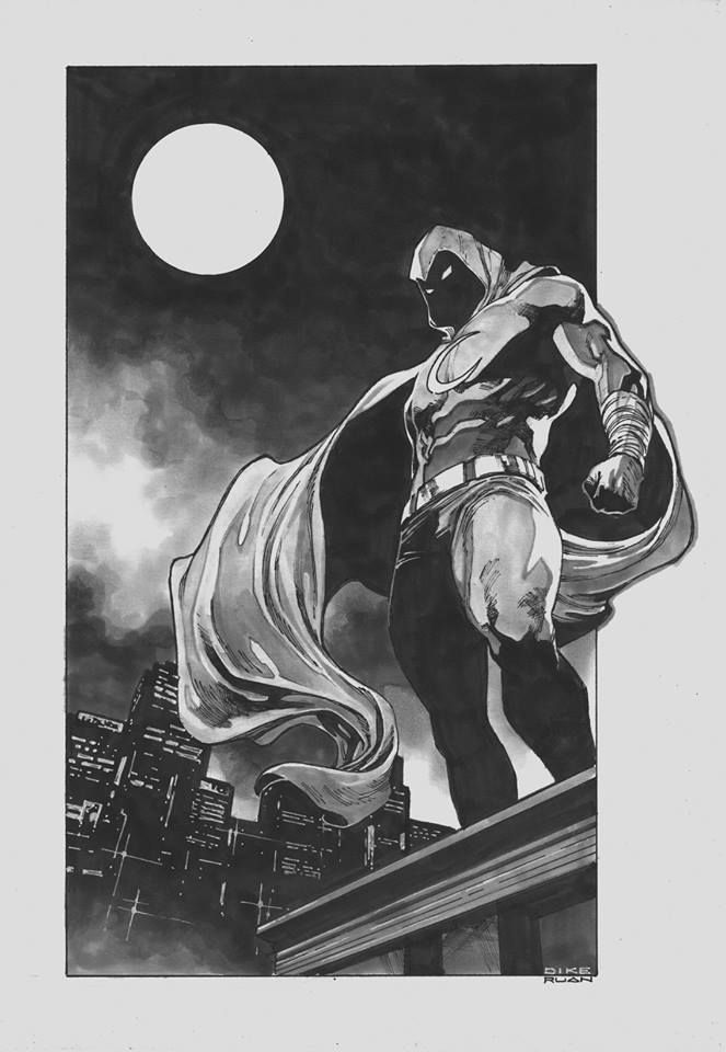 theaginggeek's tweet photo. Moon Knight by @dike_ruan 
#MoonKnight https://t.co/BrDYz7g6bt