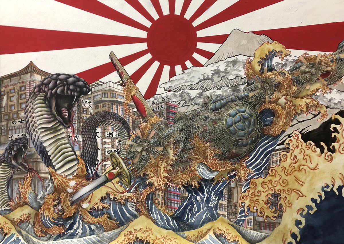 MARUSIKI1's tweet photo. 🎌固定用ツイート🎌

はじめまして、芸術家の丸四季です🇯🇵
主に描くのは愛する日本の歴史伝統文化、それを細密画等を合わせて独自に表現しています！

現在受賞を複数いただき、有り難くも展示や有償ご依頼も受けさせていただいております。

有償依頼

A4サイズ→¥60.000〜
B4サイズ→¥80.000〜 https://t.co/8YRxSON3Qt