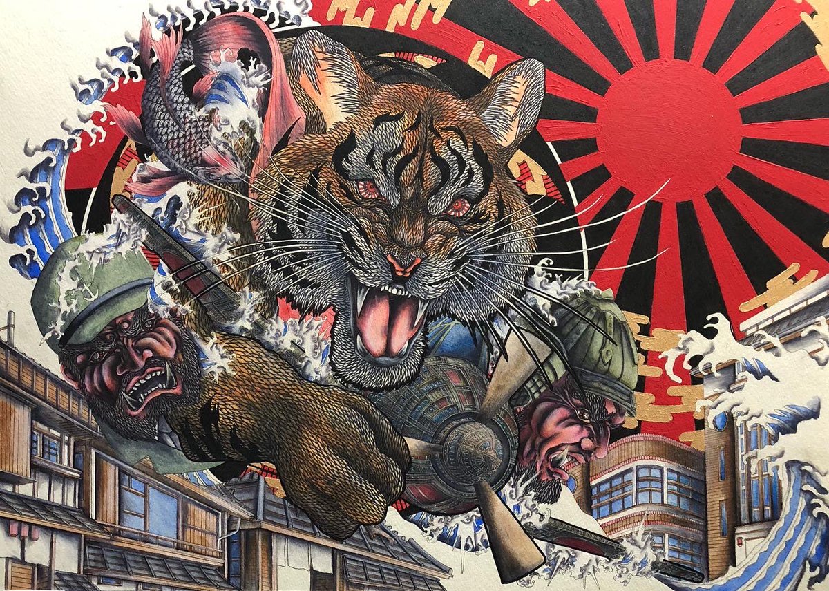 MARUSIKI1's tweet photo. 🎌固定用ツイート🎌

はじめまして、芸術家の丸四季です🇯🇵
主に描くのは愛する日本の歴史伝統文化、それを細密画等を合わせて独自に表現しています！

現在受賞を複数いただき、有り難くも展示や有償ご依頼も受けさせていただいております。

有償依頼

A4サイズ→¥60.000〜
B4サイズ→¥80.000〜 https://t.co/8YRxSON3Qt