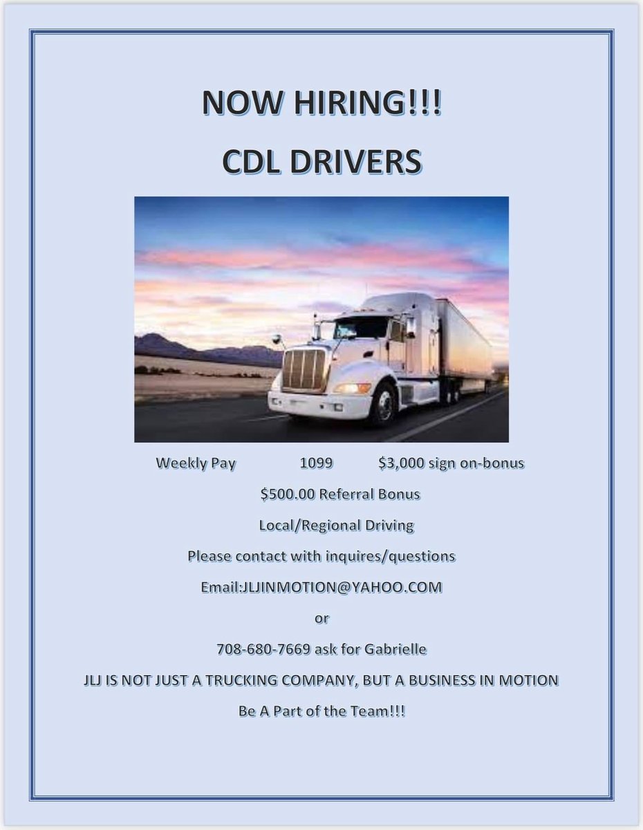 Looking for a serious driver that can drive manual trucks