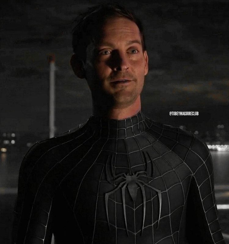 Tobey Maguire Spiderman Suit Black - Etsy Hong Kong