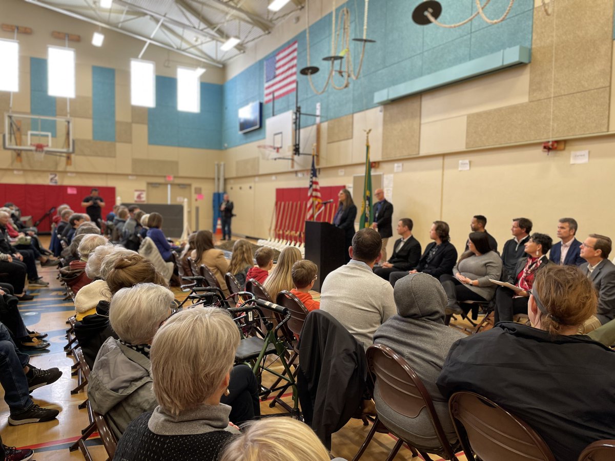 spokaneschools's tweet image. District leadership and community members — including the new school’s namesake and her family — gathered at Mullan Road Elementary this afternoon to celebrate the groundbreaking of Carla Peperzak Middle School, slated to open fall 2023. #Spokane #SpokaneSchools