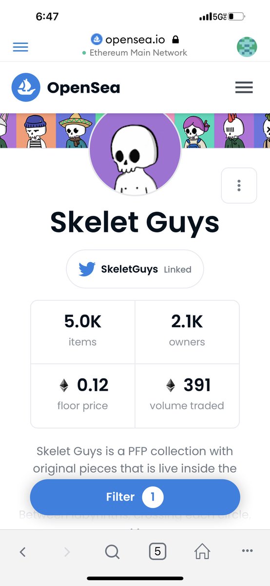 Miggymiggs420's tweet photo. .12 floor? #SkeletGuys let’s go! https://t.co/s3xZf0vnWn