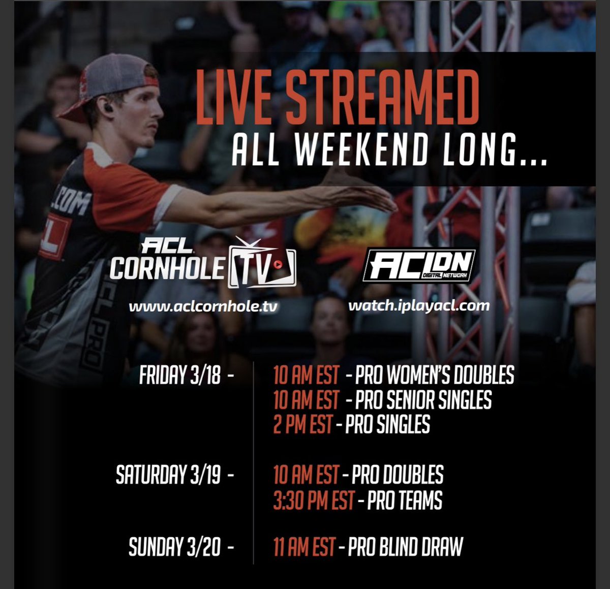 GirlsThrowToo's tweet photo. Whose ready for National #2 in New Jersey? 🌽🕳 #LiveStream #cornhole #jerseyshore https://t.co/PLmbGNjH4U