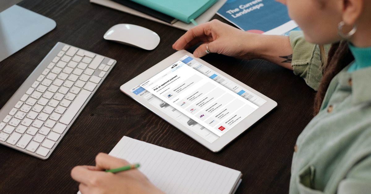 modalcommerce's tweet photo. Streamline the financing process by providing full, real-time credit approvals online for car buyers in 60 seconds with Checkout. Discover how Modal's seamless tools can make your ecommerce even more robust: https://t.co/8oW0RIP1W0 #autoecommerce #digitalretailing #autotech https://t.co/1Rn5ju63jN