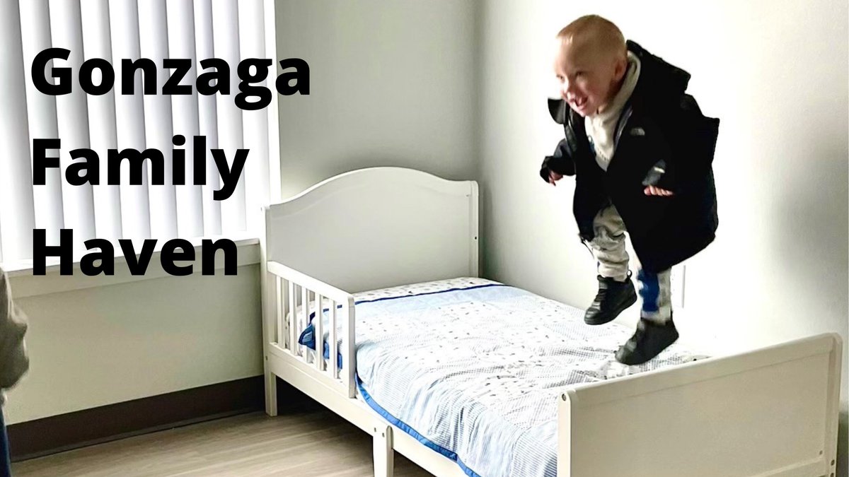 cc_easternwa's tweet photo. One of our newest residents....LITERALLY JUMPING FOR JOY after moving in today to his new home at Gonzaga Family Haven.  Thanks to our partners, St. Al's parish,  @GonzagaU and @gonzaga_prep.   Ever wonder why Catholic Charities does what we do?  This is why. https://t.co/54j8rEOgBg