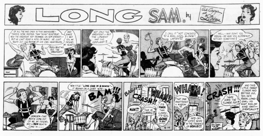 thereallongsam's tweet photo. “New title: ‘LONG SAM IN B MINOR’—it begins on a quiet note— —”
08/29/1954
#longsam
#comics https://t.co/Yl9m0Mosuk