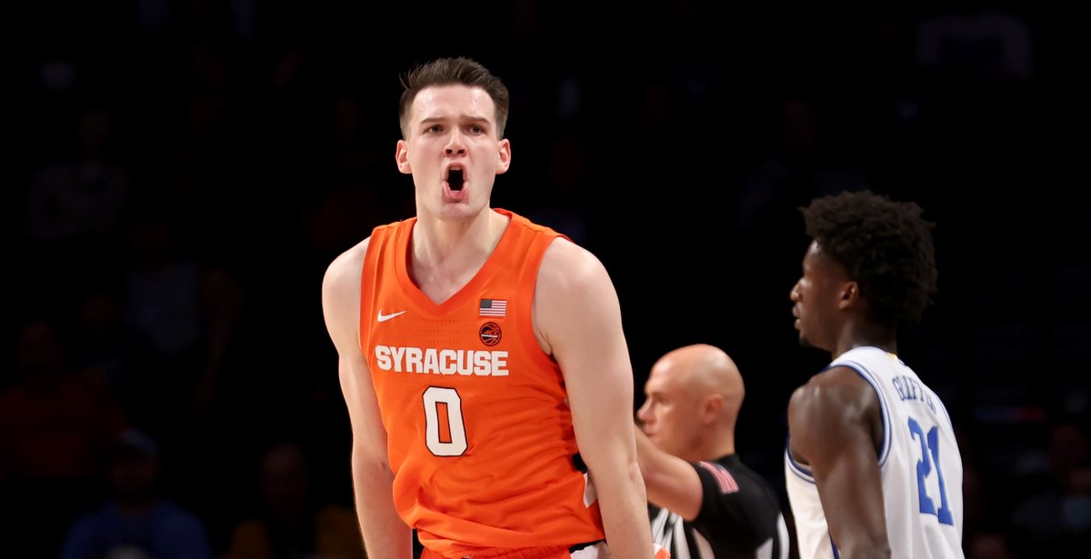 Syracuse forward Jimmy Boeheim is a First Team Academic All-American, becoming the second player in program history to earn that honor. https://t.co/X2SFCA89qI https://t.co/tqNq3NjAmx