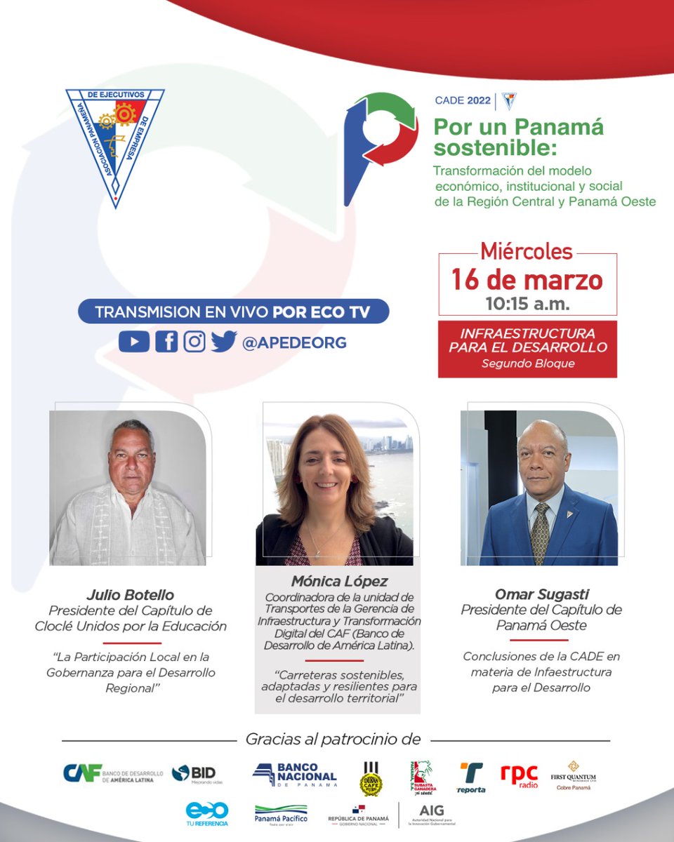 APEDE Coclé tweet media