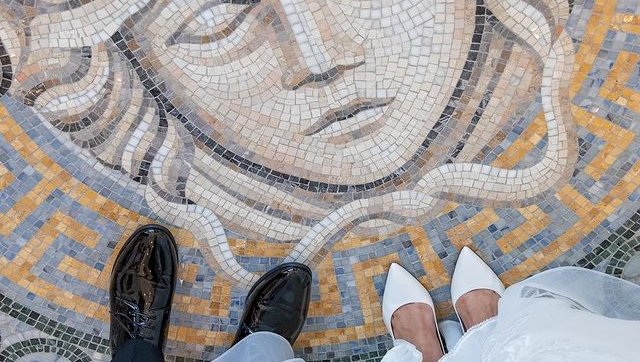 Our first steps towards our forever 💕

📷: <a href="/rachelle/">Rachelle from Hellbent</a>.a.smith

⁠#PalazzoVersaceGC #PalazzoVersace #Wedding