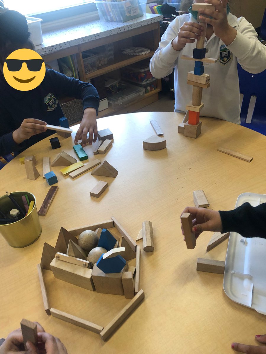 MsBakhtawar's tweet photo. Gr.1s had a great time learning about 3D shapes like cube, rectangular prism, cone, sphere and cylinder through these centres, and even connected to building things in science 👍 https://t.co/txHGq1VcjU