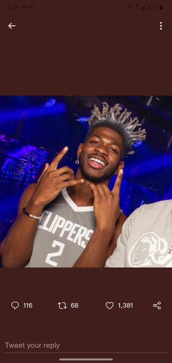 IamTimothyKeys's tweet photo. Okay @LilNasX love the hair #lilnasx #hair #dreads #freeform https://t.co/yn0pcBcq3h