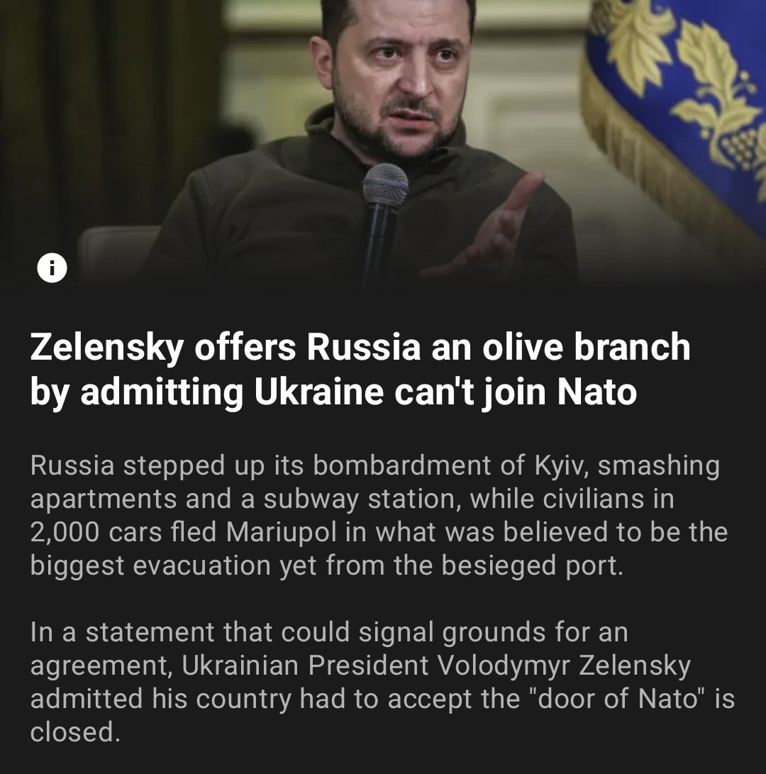 Ghostface5008's tweet photo. #WAITO #Nato we need more partnerships like #Poland #UK and #Ukraine forget The  out of date NATO ties hands cos if one country joins in and is attacked does it still trigger article 5? great to see Greece and Turkey making up hope #ZelenskyUA has shown no more career politician https://t.co/gNzx4c2zBm