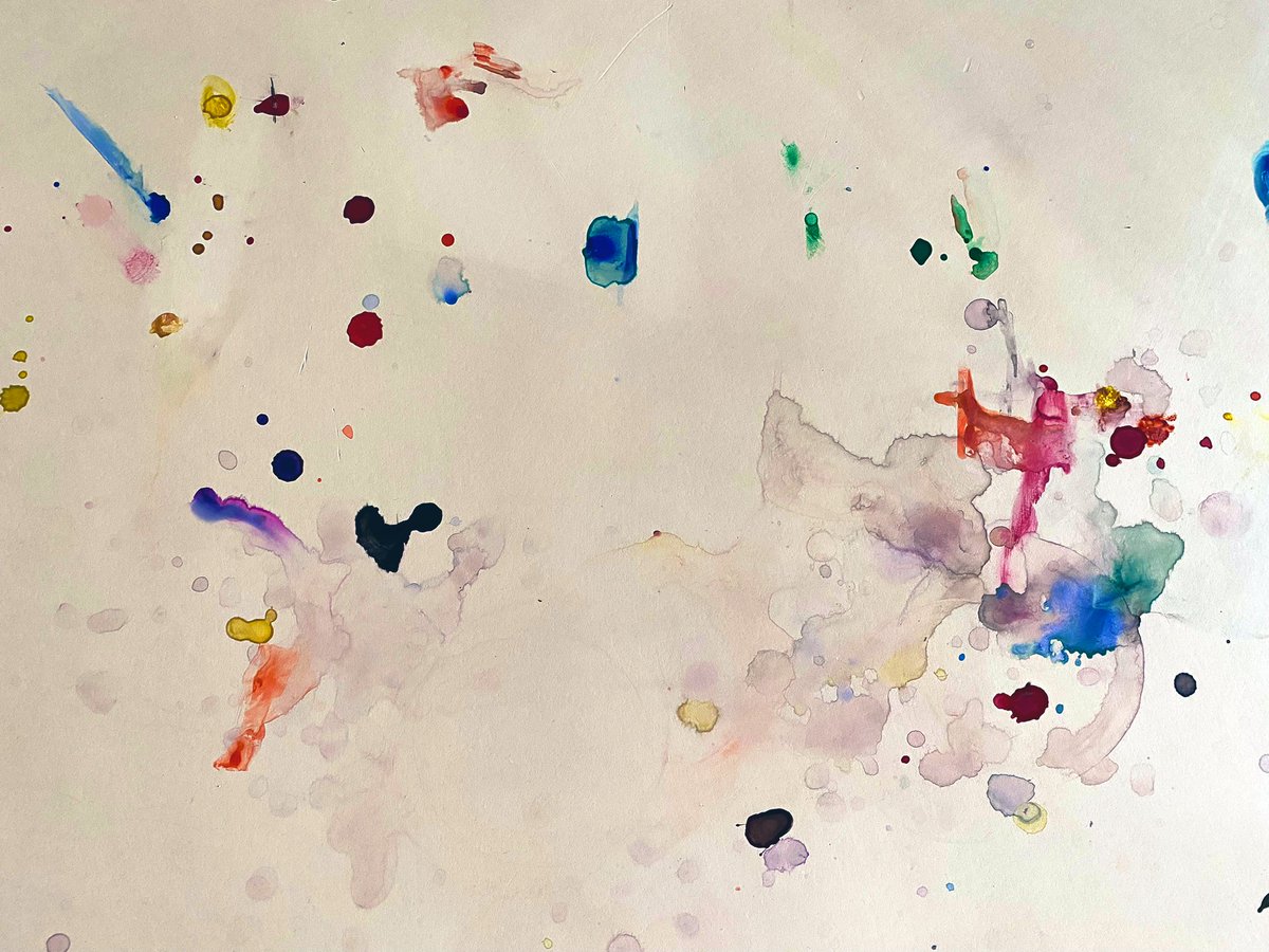 MrsLoucksWY_ART's tweet photo. ✨🖌The ART left behind!  🖼Sometimes the 🧽MESSINESS of the process is just too beautiful to clean up right away!🎨✨

#TrimmerTalent
#TrimmerProud 
#WYProud 
@wyasdblue https://t.co/NHy7GhSC4w