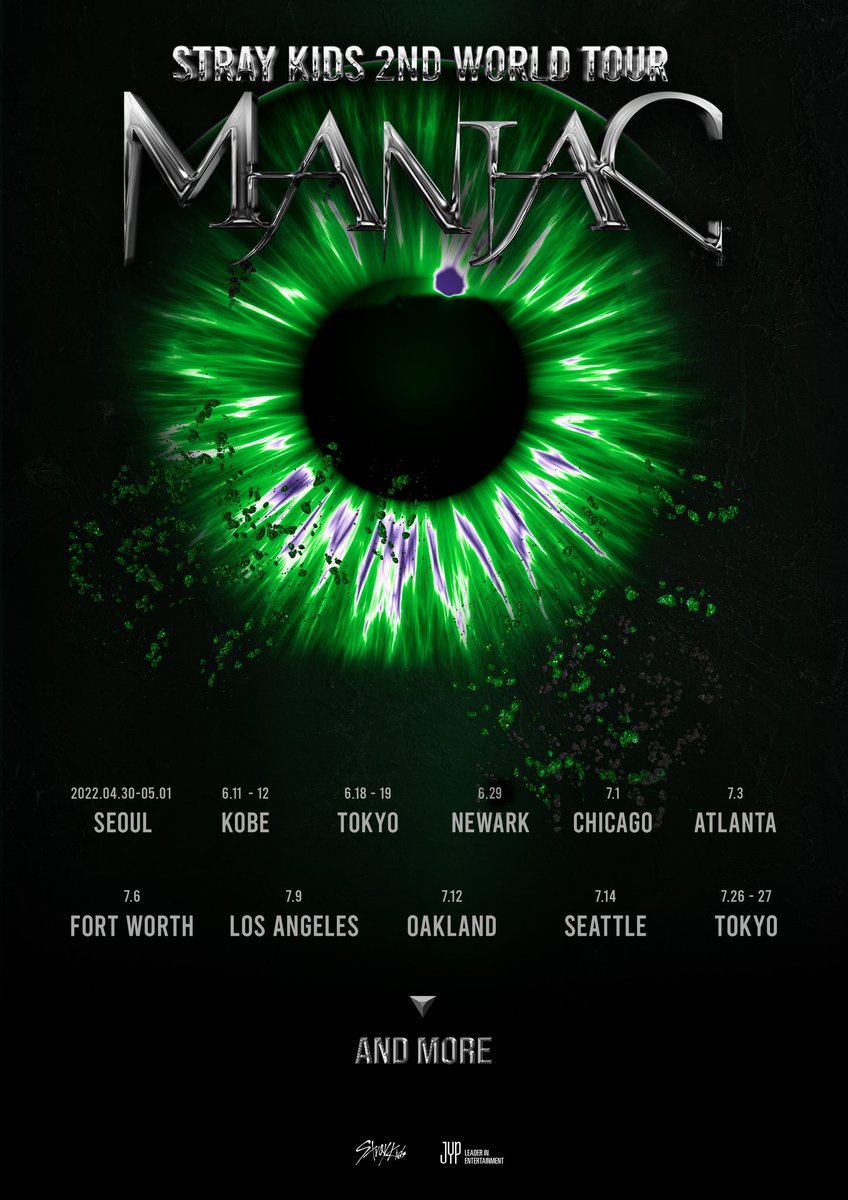 ennykdrama's tweet photo. 📆 | 06.03.2022
   Stray kids 2nd World Tour “MANIAC” 
#ODDINARY #StrayKids #MANIAC_SKZ #YouMakeStrayKidsStay #StrayKidsComeback #StrayKids_2ndWorldTour #스트레이키즈 https://t.co/ua34kbM8eg