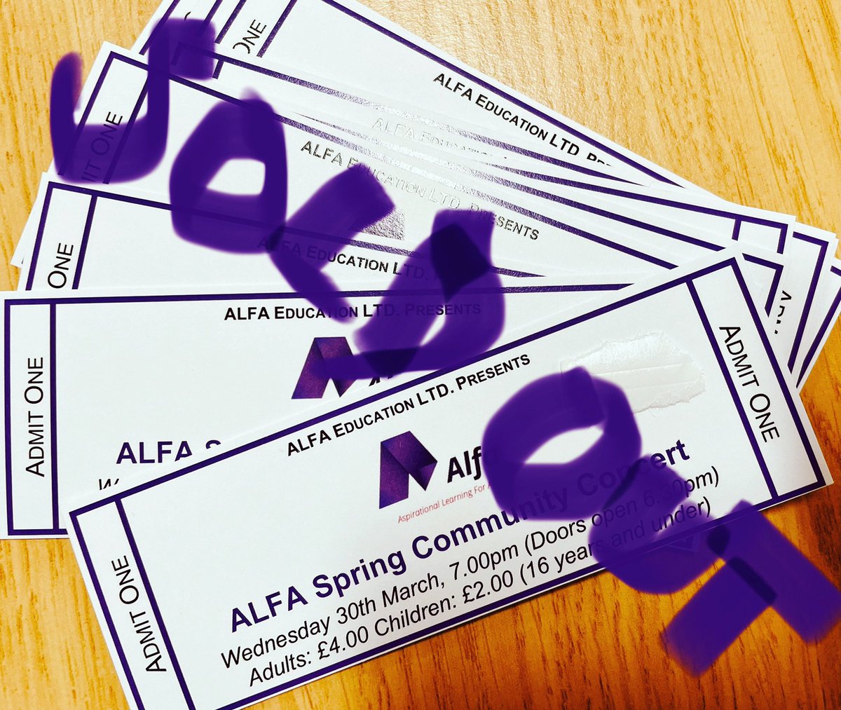 alfaeduk's tweet photo. Wow! 🎉 With just 2 weeks to go ‘til concert day our ALFA Spring Community Concert @BuryParish is SOLD OUT! 🎉 https://t.co/tuNofXrTLH