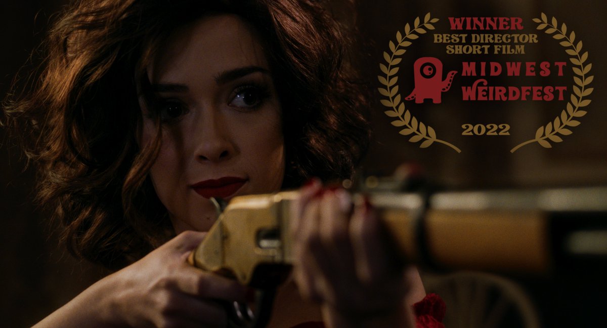 Excited to announce that MY DINNER WITH WERNER won the “Best Director” award at the recent <a href="/MidWestWeird/">MidWest WeirdFest</a> Fest! 

In case you missed it, you can watch the short film here (for free): vimeo.com/668742969
-
#MyDinnerWithWerner 
#WernerHerzog #KlausKinski 
#MidWestWeirdFest