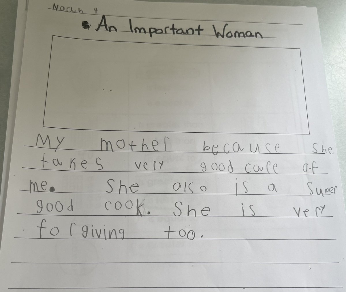 MsChrisosWMHS's tweet photo. My son is the sweetest kiddo around ❤️ https://t.co/1KszB6Zagw