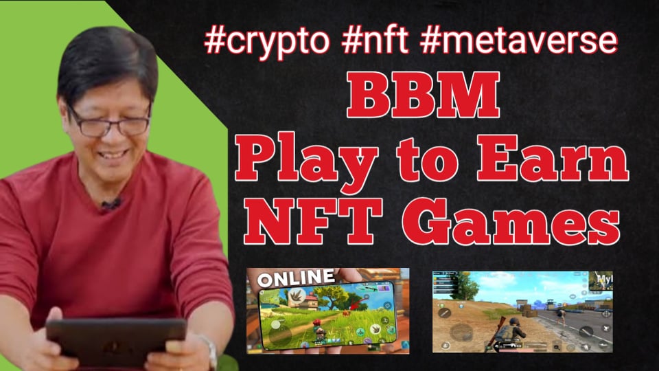 Hala ayan na nga--- 
For the full video click the link below :
#bbm #BBMIsMyPresident2022 #BBMSARA2022 #bbm2022 #bbmforpresident
youtu.be/O71oUZemYOk
BBM Bong bong Marcos on Crypto I Play to Earn I NFT Metaverse youtu.be/O71oUZemYOk via <a href="/YouTube/">YouTube</a>