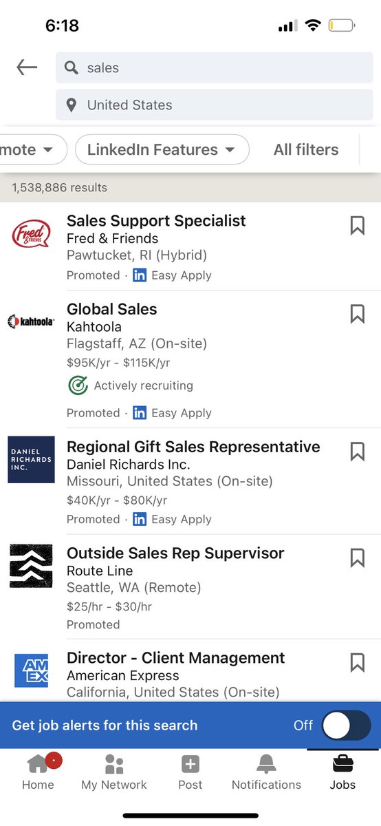 fromraiwithlove's tweet photo. An easy way to broadly do research on industries is to use LinkedIn. 

• Go to Jobs
• Insert the area you’re searching for. Ex: Sales/Customer Support/Admin
• Scroll to Adv Filters
• Go to Industry &amp; type the industry you’re interested in

Search and research ✅ https://t.co/LBFPaXd4Xk