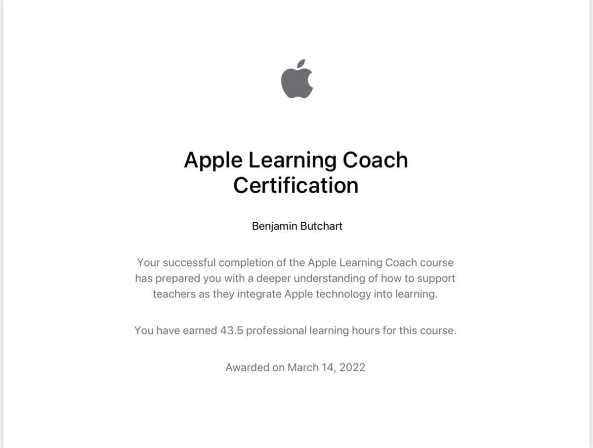#TRUENORTH #CBL <a href="/AppleEDU/">Apple Education</a>