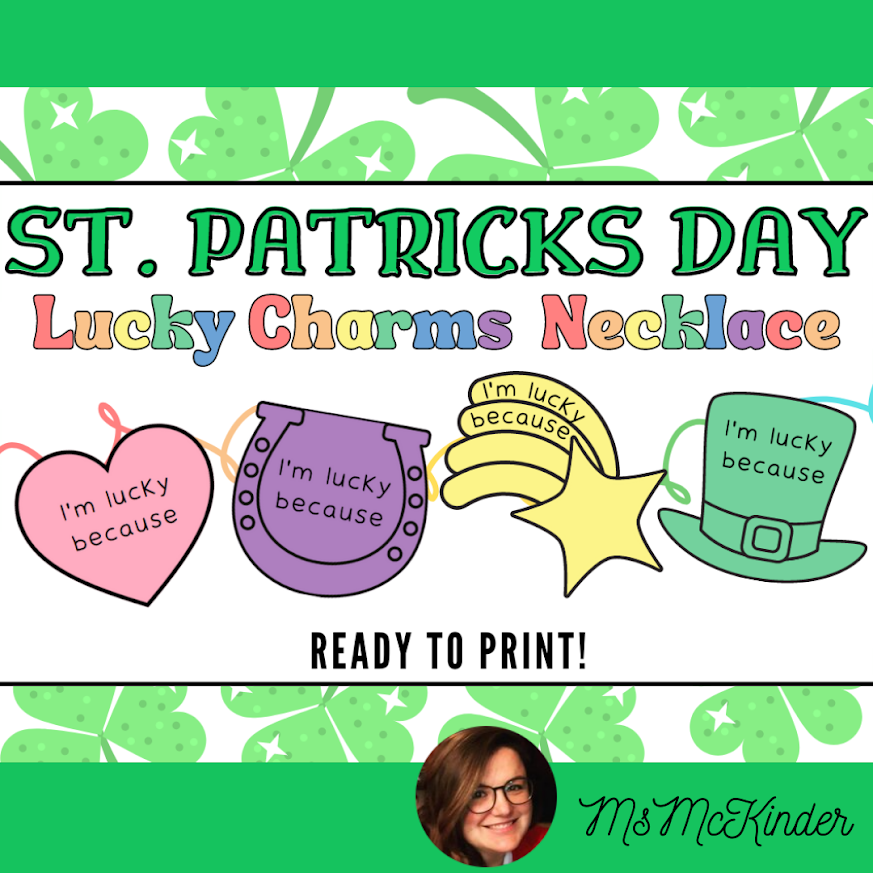 MsMcKinder's tweet photo. Why are you lucky?? Check out the link below for this fun writing and drawing activity.
https://t.co/LXWFLtpN4Z
🍀♥️🍀♥️🍀
#StPatricksDay #stpatricksday2022 #teachertwitter #TEACHers #teacherstudent #edutwitter #education #EDUcators #lucky #Students #kids #readytoprint #March https://t.co/xDXXmuK9ZS