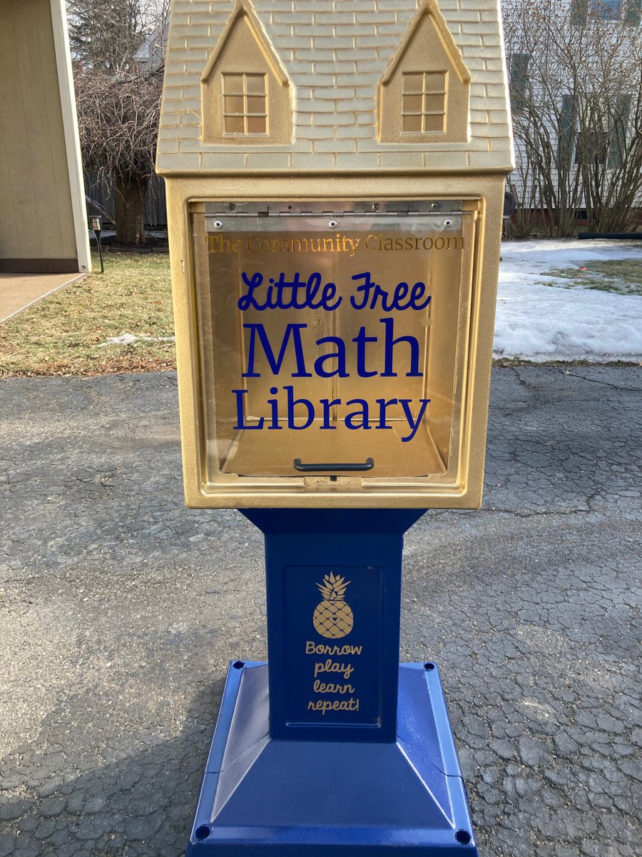 How to Plan For a Little Free Math Library thecommunityclassroom.com/math-activitie… <a href="/MikeFlynn55/">Mike Flynn</a> <a href="/SarahBent86/">Sarah Bent</a> <a href="/CommunityClass1/">The Community Classroom</a>  #iteachmath #mtbos
