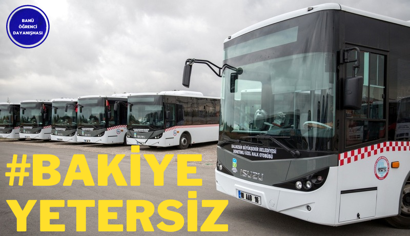 BanDayanisma's tweet photo. Ucuz ve nitelikli ulaşım istiyoruz!

#banü #bandırma #bakiyeyetersiz https://t.co/L8k7xJX2ij