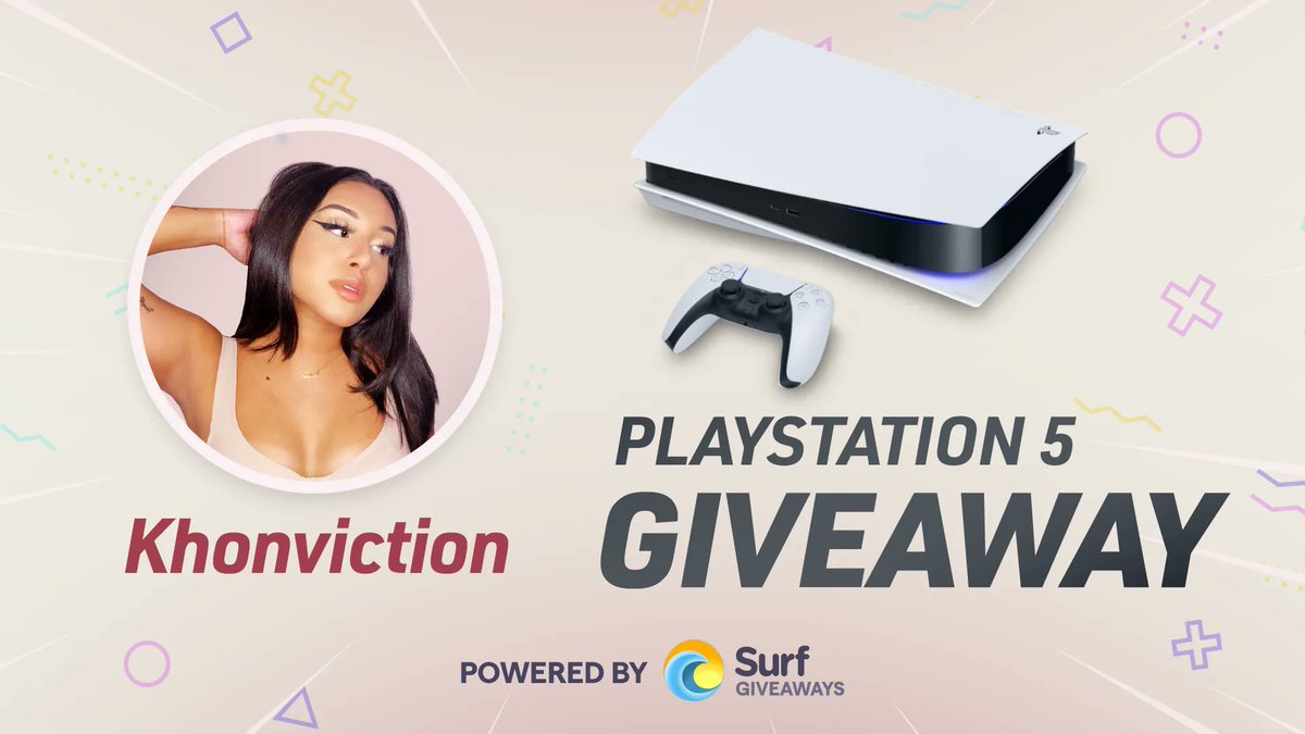 🚨 PS5 GIVEAWAY 🚨

We've partnered with <a href="/Khonviction/">cassy</a> to giveaway a brand new PS5 to one lucky winner! 

Canada &amp; USA only, 16+

Enter here 👉 giveaways.joinsurf.com/giveaway/DbiKm…

#giveaway #PlayStation5 #ps5 #gamergirl