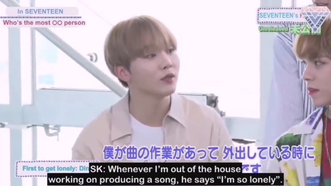 boochanfiles's tweet photo. "there's no doubt that seungkwan is my best friend" - dino https://t.co/1SN0l56H7x