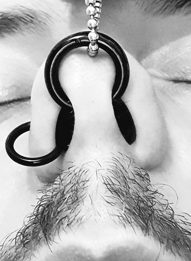 KinkiKid5's tweet photo. turned on so much with nostrils pulled  by  nasal  ring https://t.co/cj1Eeh88af