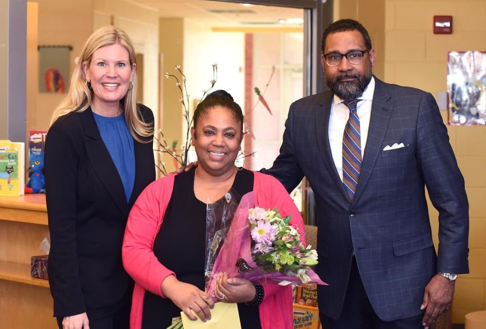 HarvieElem's tweet image. We are so proud of our administrator, Tonya Holmes! She has been awarded the 2021-22 REB Award for Distinguished Educational Leadership. We celebrate YOU!