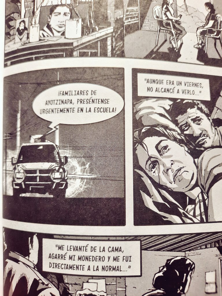 CAReyesG's tweet photo. Aprovechen: La novela gráfica "Vivos se los llevaron" de @Andalalucha, Parra y Galaviz con la historia de los 43 de Ayotzinapa,  está a la venta solo en @QueLeoForestal de Merced 76 y en https://t.co/2UaFmtt2sn Despachos a todo Chile.
@AliveUTookThem https://t.co/BU5nHhp1q8