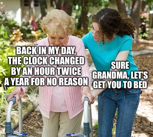 #Millennials in 50 years #DaylightSavingTime