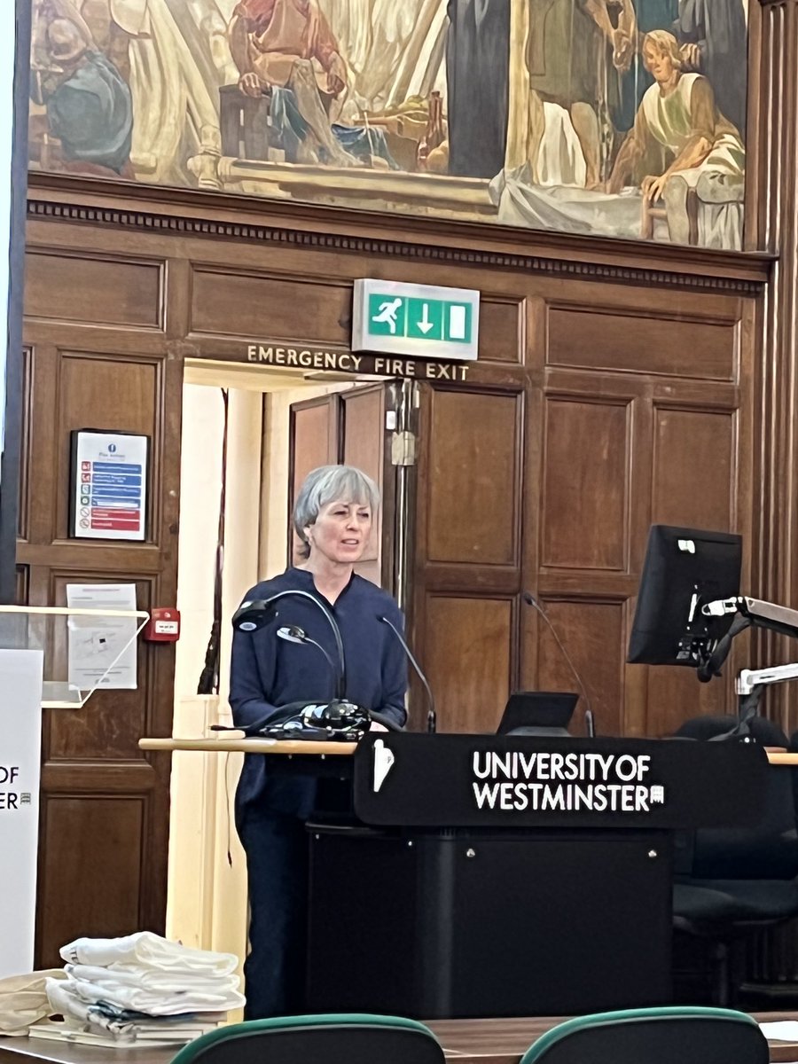 DrTerryLamb's tweet photo. @GerdaWielander reminding us of our long history of teaching #languages and #cultures since 1864 @UniWestminster and our innovative teaching approaches. #MultilingualUniversity #worldinwestminster Festival @wminlanguages @wminhumanities https://t.co/191UaodxCF