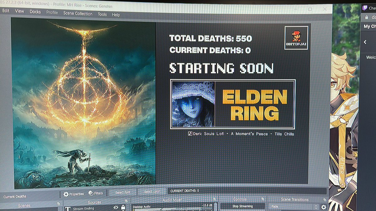 8bitofjai's tweet photo. Continuing the Elden Ring Stream!

https://t.co/O7gbTgjTOD https://t.co/lWjedXUZ0G