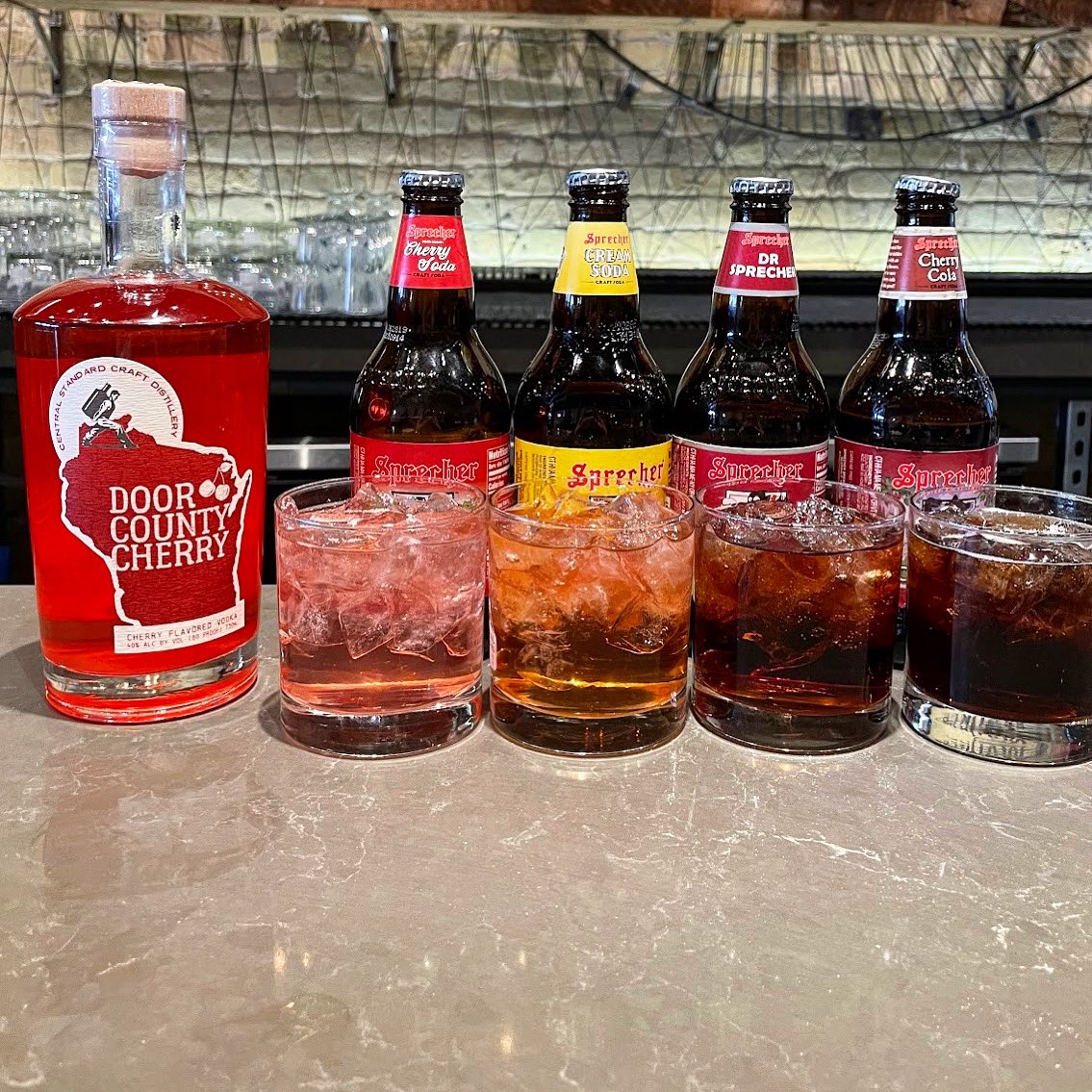 StandardDistill's tweet photo. Our Door County Cherry Vodka 🍒 is the perfect ingredient to make the best mixers. Sweet and versatile! Even sodas from our friends at @sprecherbrewery are great with Door County Cherry Vodka! Give it a try today!
-
-
#centralstandard #cherryvodka #sprecher #craftedtogather https://t.co/mXiEoBnzOO