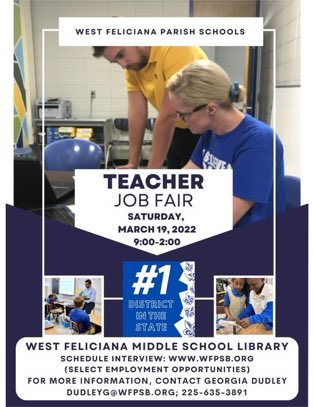 Are you looking for a great place to live and work? #WeAreWestFel #WFMSthebest 💙