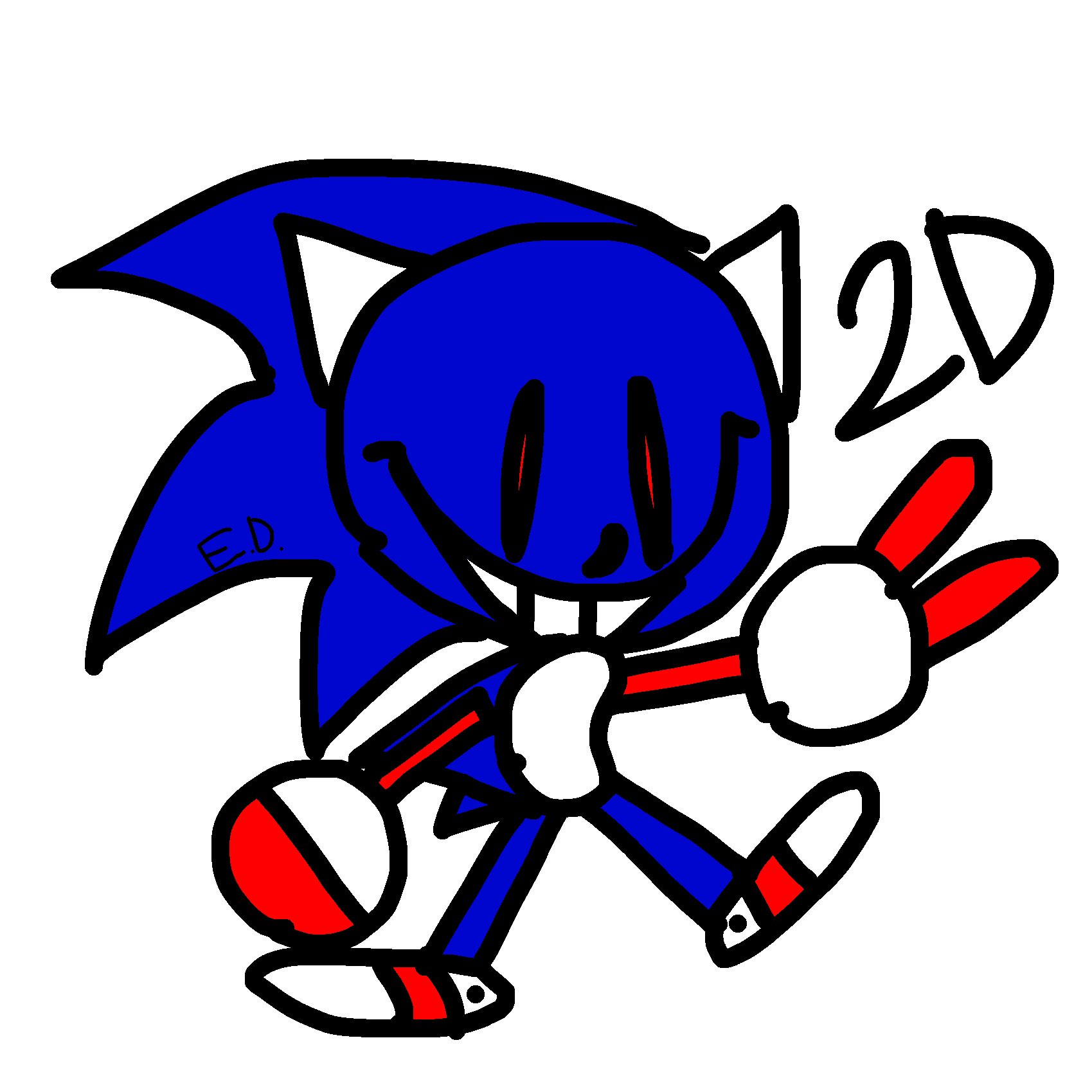 Eli Doodlez on X: Here's how Sonic.exe should've really looked