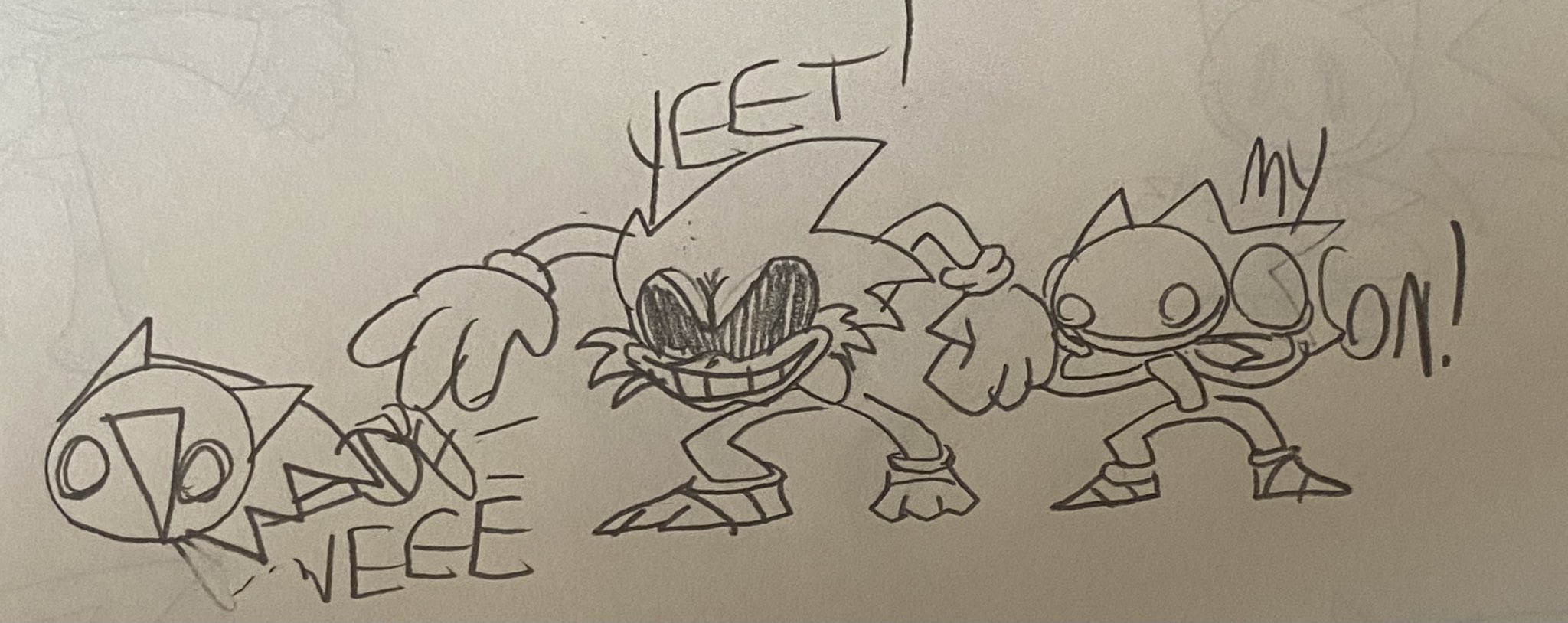 Eli Doodlez on X: Here's how Sonic.exe should've really looked