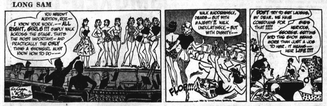 thereallongsam's tweet photo. “Walk maddeningly, dears—but with majesty!! Walk undulatingly, — but with dignity — —”
09/03/1954:
#longsam
#comics https://t.co/jdUdpv30a9