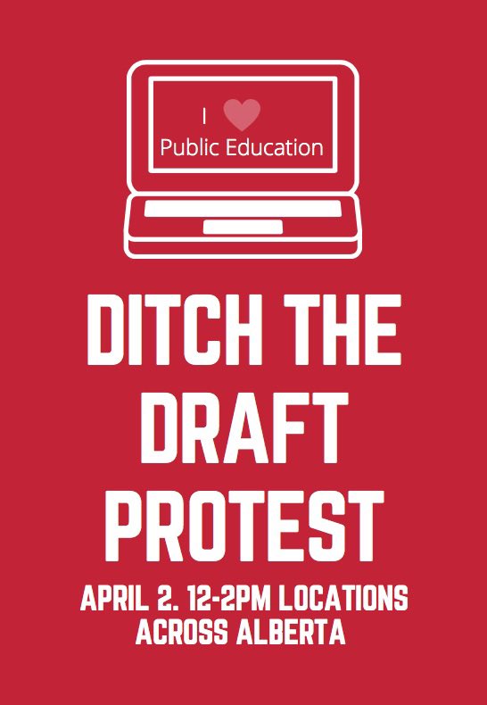 Adamqab's tweet photo. @albertateachers All the more reason #abprotests staving 94% of kids for the remaining group #abed https://t.co/wFYo5NdnJX